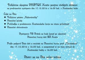 Hostianske Vianoce s folklórom 